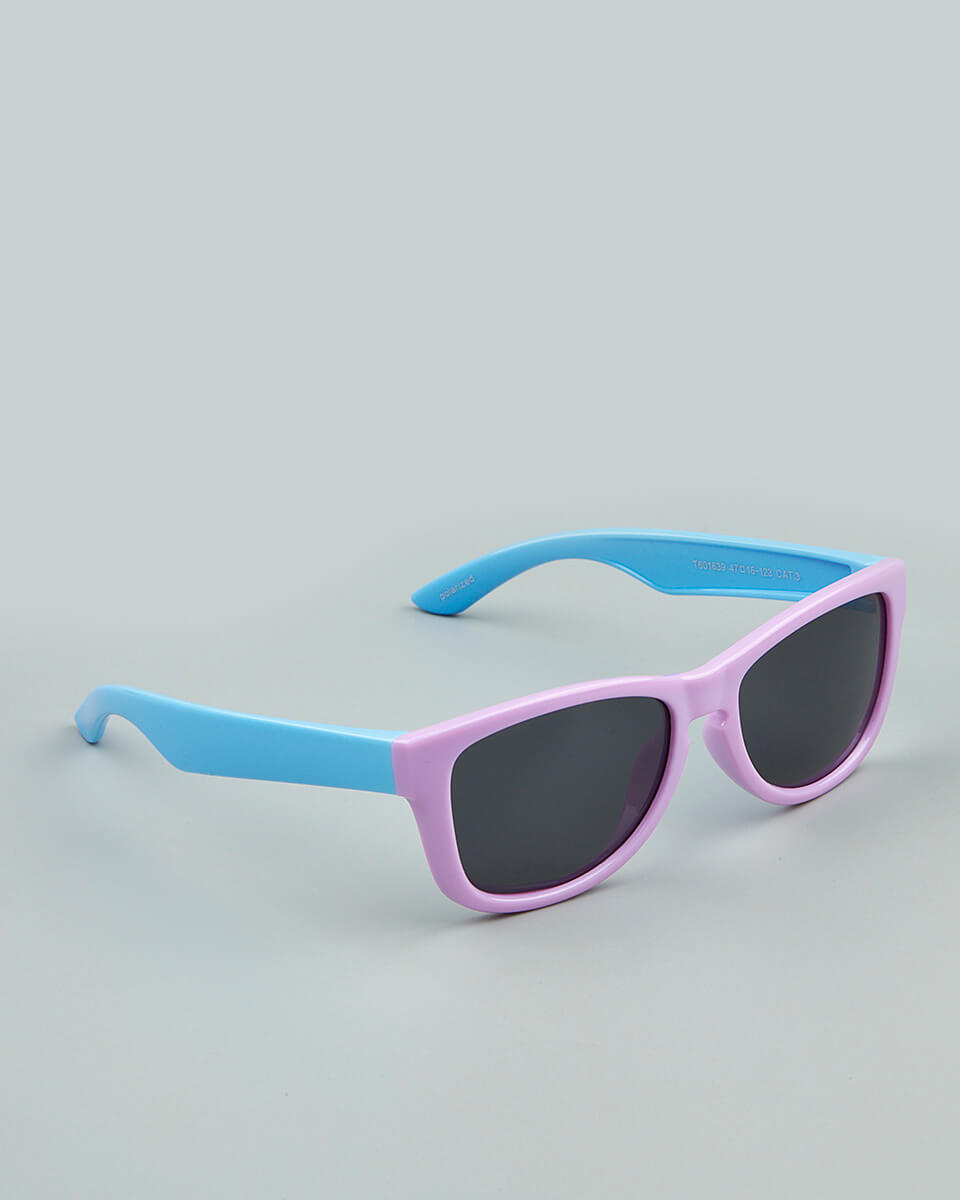 Παιδικά Γυαλιά Ηλίου με Πολωτικούς Φακούς και Ευέλικτο Σκελετό S-601639 purple/blue