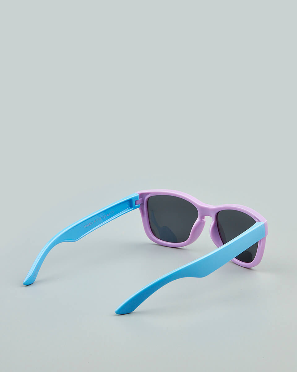 Παιδικά Γυαλιά Ηλίου με Πολωτικούς Φακούς και Ευέλικτο Σκελετό S-601639 purple/blue