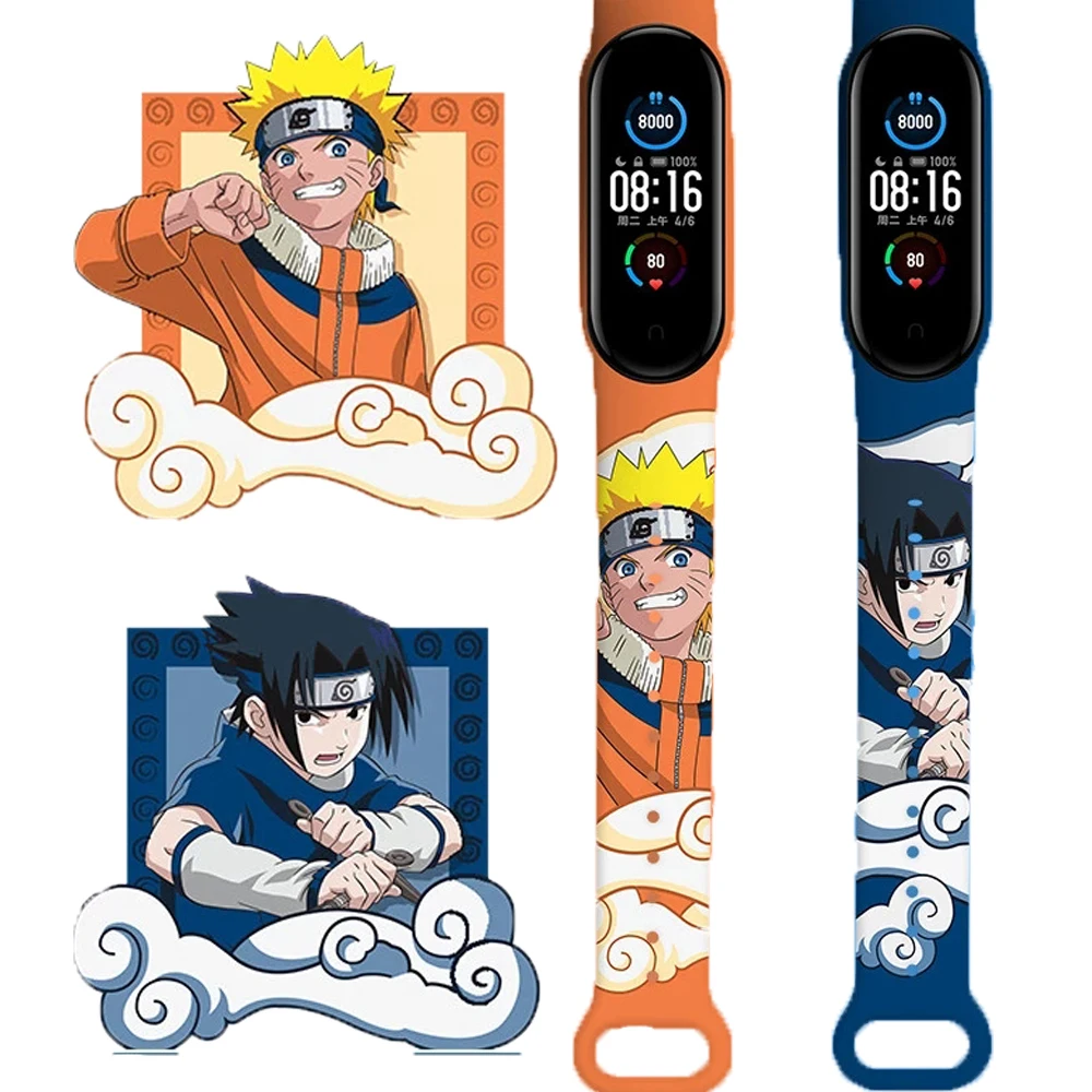 Παιδικό Αδιάβροχο Ρολόι Naruto με οθόνη Led AG-044