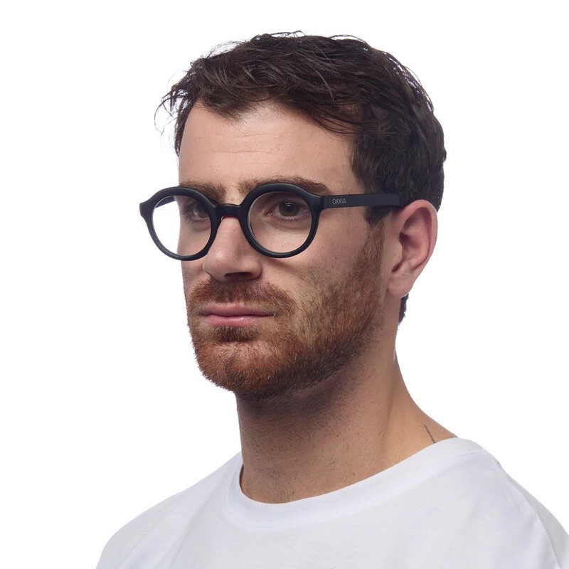 Γυαλιά διαβάσματος πρεσβυωπίας okkia Lauro Round - Black