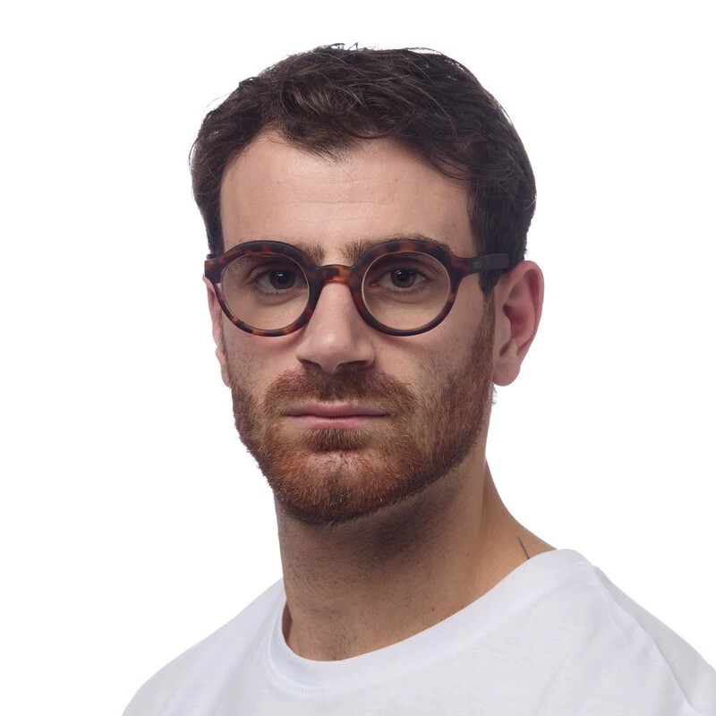 Γυαλιά διαβάσματος πρεσβυωπίας okkia Lauro Round - Classic Havana