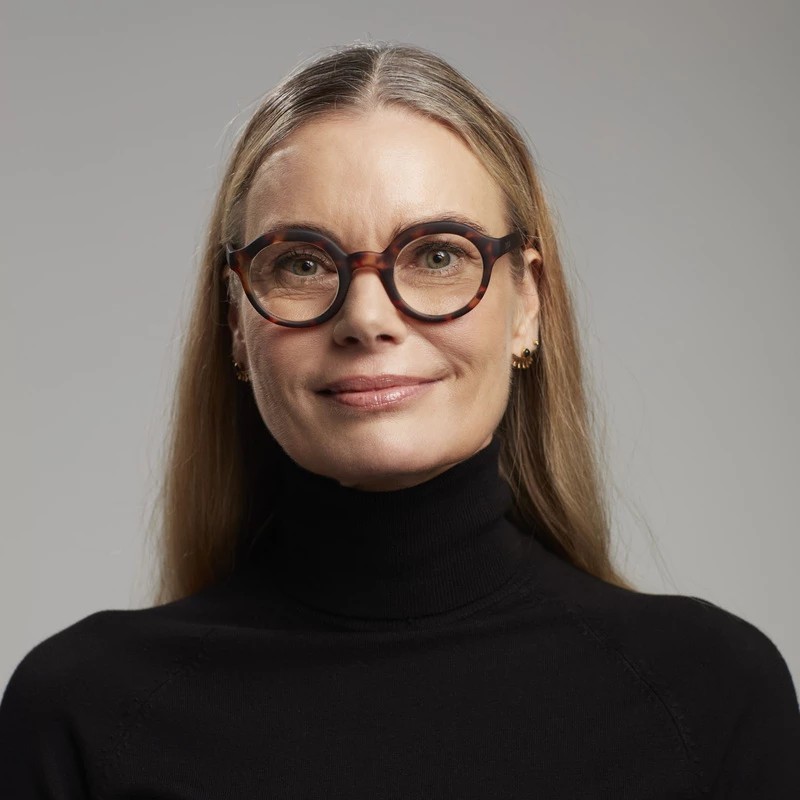 Γυαλιά διαβάσματος πρεσβυωπίας okkia Lauro Round - Classic Havana