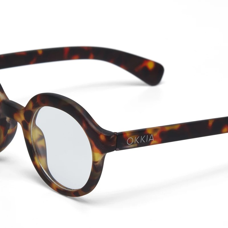 Γυαλιά διαβάσματος πρεσβυωπίας okkia Lauro Round - Classic Havana