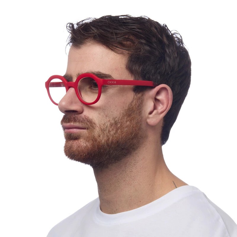 Γυαλιά διαβάσματος πρεσβυωπίας okkia Lauro Round - Dust Pink