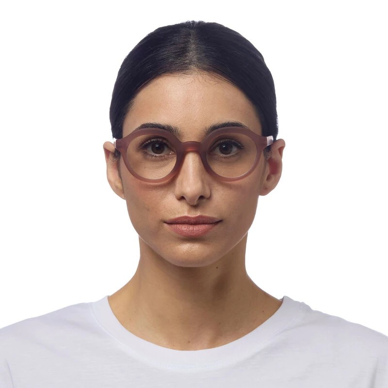 Γυαλιά διαβάσματος πρεσβυωπίας okkia Lauro Round – Dust Pink