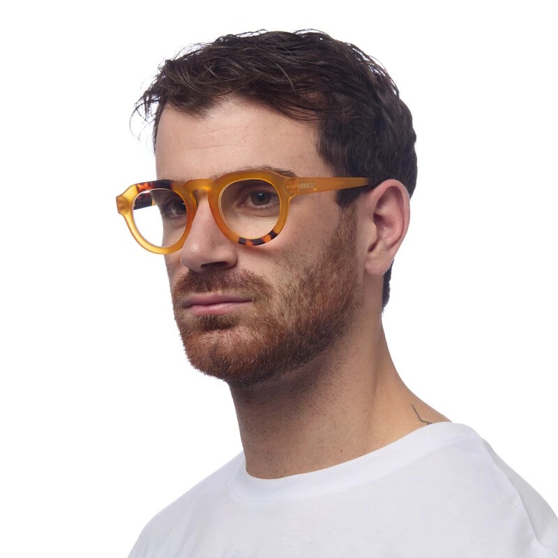 Γυαλιά διαβάσματος πρεσβυωπίας okkia Zeno Round - Yellow