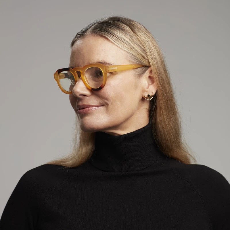 Γυαλιά διαβάσματος πρεσβυωπίας okkia Zeno Round - Yellow