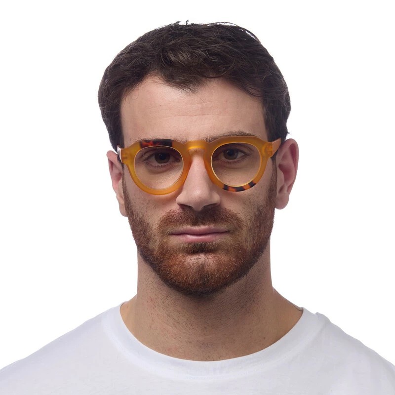 Γυαλιά διαβάσματος πρεσβυωπίας okkia Zeno Round - Yellow