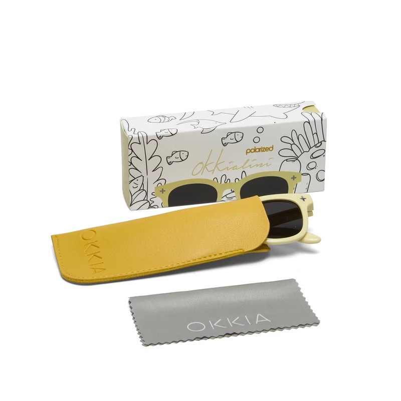 Okkia Παιδικά γυαλιά Orlando cream - 3/5 χρονών