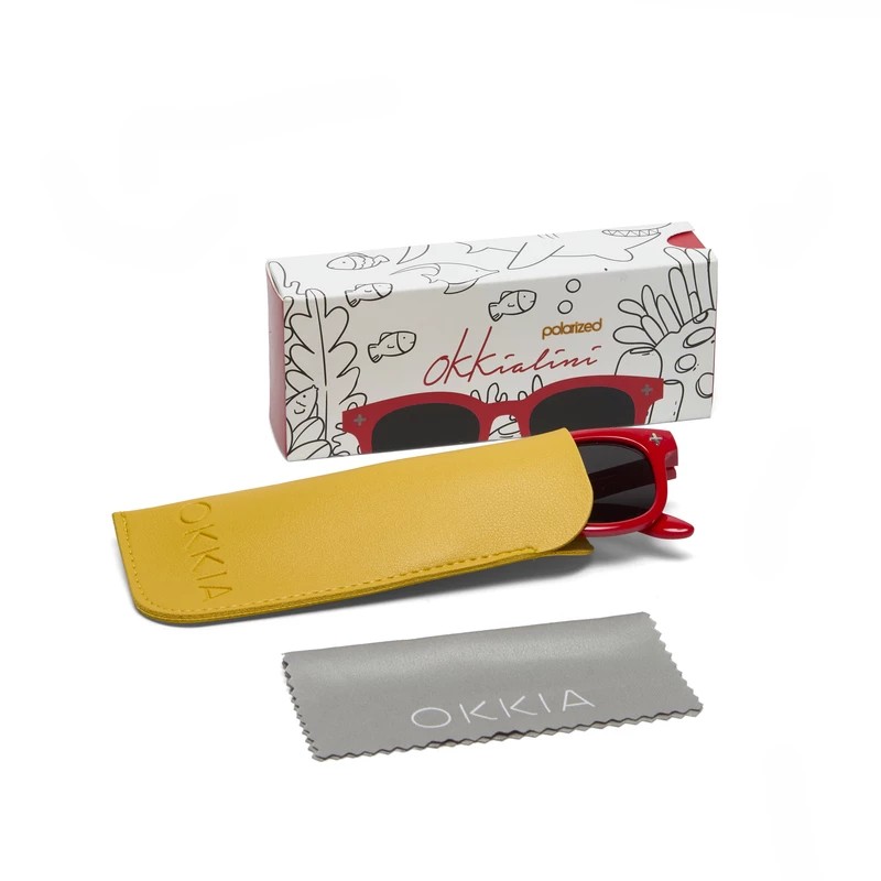 Okkia Παιδικά γυαλιά Orlando Red - 3/5 χρονών