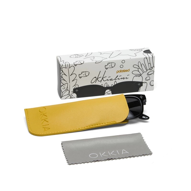 Okkia Παιδικά γυαλιά Orlando black - 6/10 χρονών