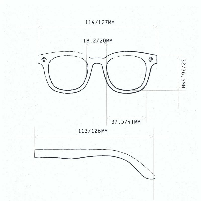 Okkia Παιδικά γυαλιά Orlando black - 3/5 χρονών