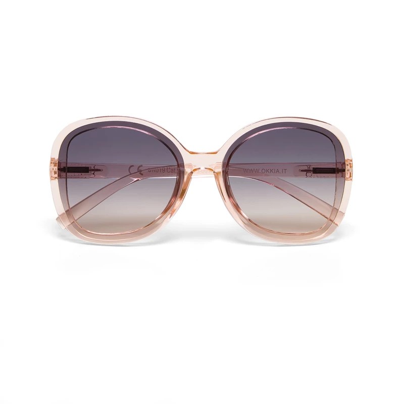 Okkia γυαλιά ηλίου Anna – Transparent Pink