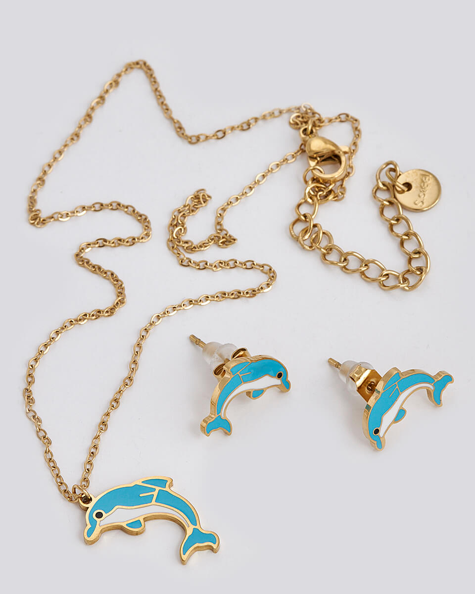 SEQUOIA ΑΤΣΑΛΙΝΟ ΠΑΙΔΙΚΟ ΣΕΤ ΣΚΟΥΛΑΡΙΚΙΑ / ΚΟΛΙΕ / ΚΟΛΙΕ ΔΕΛΦΙΝΙΑ SEQUOIA ΑΤΣΑΛΙΝΟ ΠΑΙΔΙΚΟ ΣΕΤ ΣΚΟΥΛΑΡΙΚΙΑ / ΚΟΛΙΕ / ΚΟΛΙΕ ΔΕΛΦΙΝΙΑ