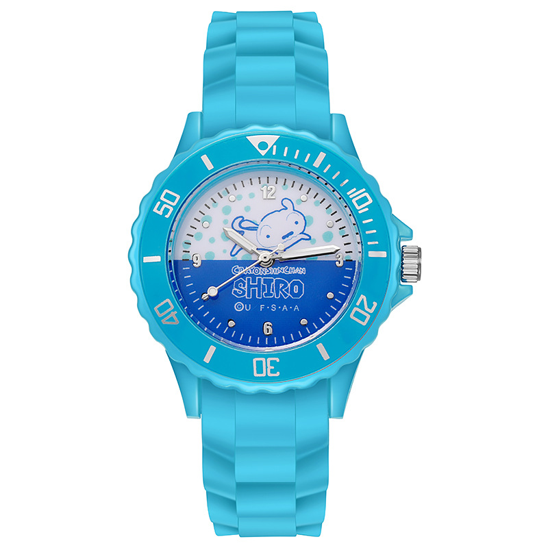 Παιδικό Αδιάβροχο Ρολόι με κινούμενα σχέδια AG-042 μπλε