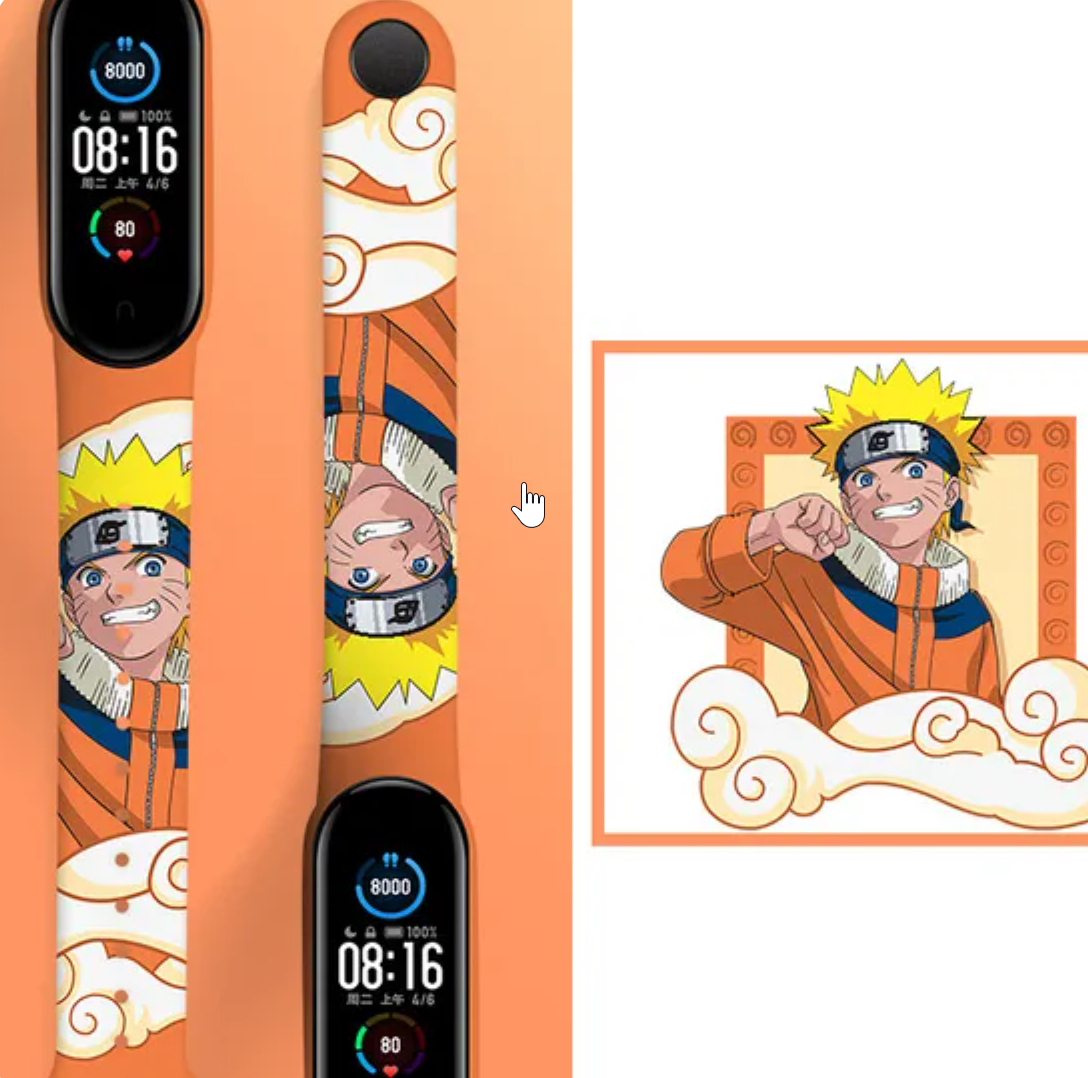 Παιδικό Αδιάβροχο Ρολόι Naruto με οθόνη Led AG-044