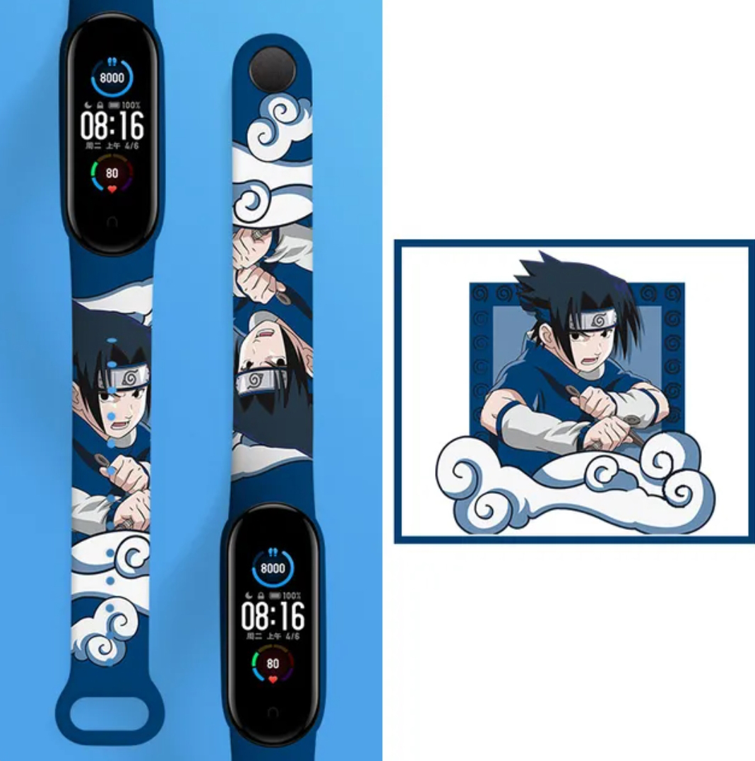 Παιδικό Αδιάβροχο Ρολόι Naruto με οθόνη Led AG-045 Μπλε