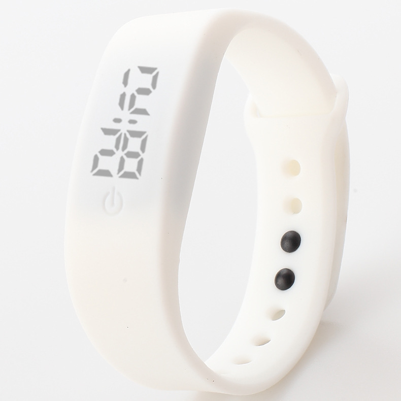 Sequoia Αδιαβροχο Ρολοι με LED οθονη ΑG-103 λευκό