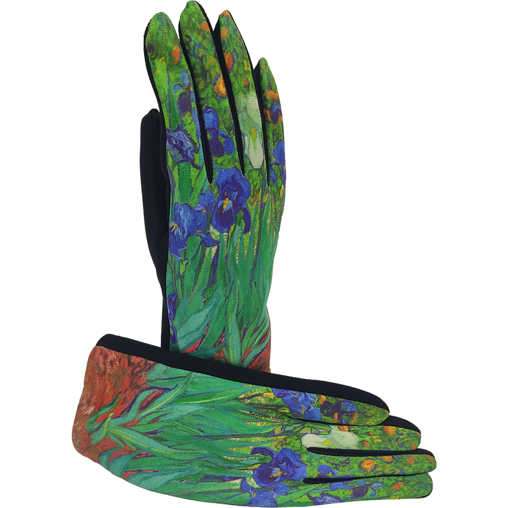 Sequoia Γυναικεία Γάντια one size Vincent Van Gogh. Αναπαραγωγή-Ίριδες