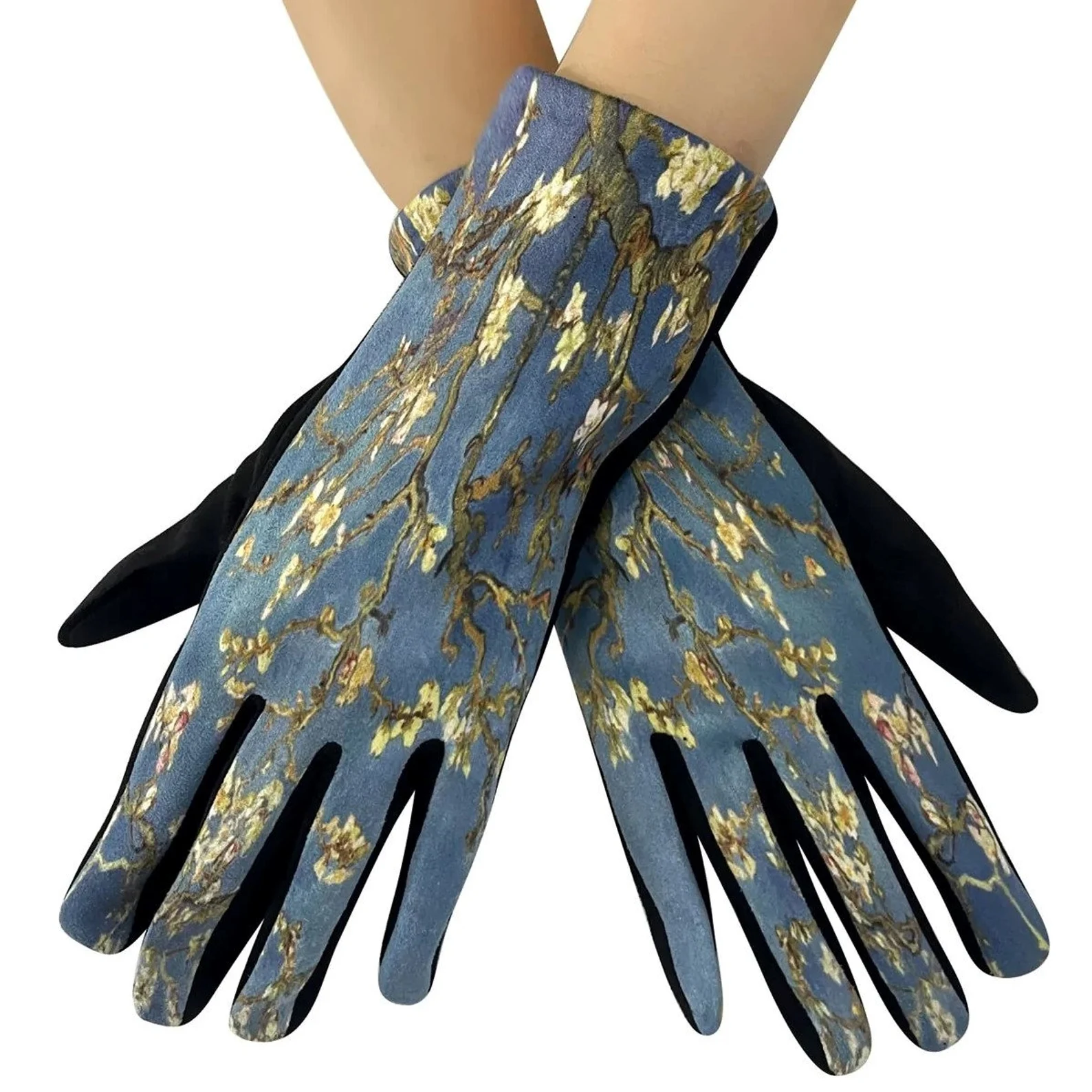 Sequoia Γυναικεία Γάντια one size Vincent Van Gogh.  Almond Blossoms