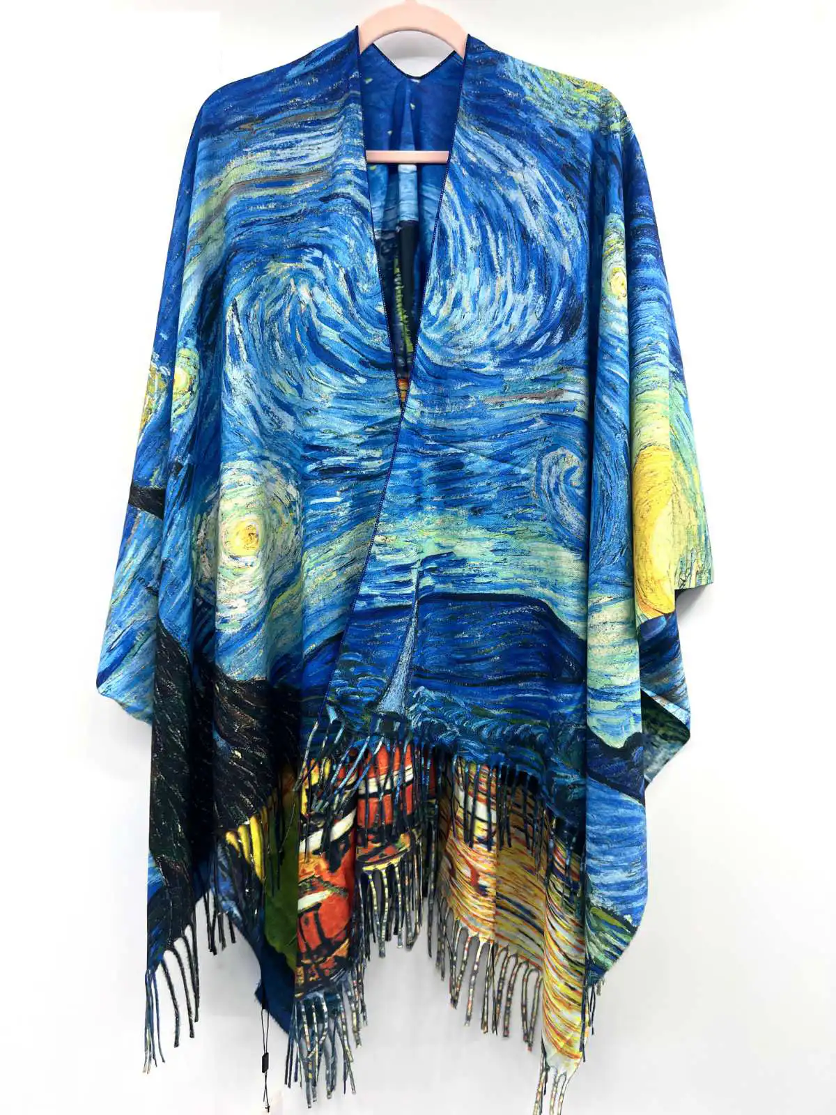 Sequoia Γυναικεία Πασμίνα Διπλής Όψης Starry Night 06-19 μπλε Sequoia Γυναικεία Πασμίνα Διπλής Όψης Starry Night 06-19 μπλε