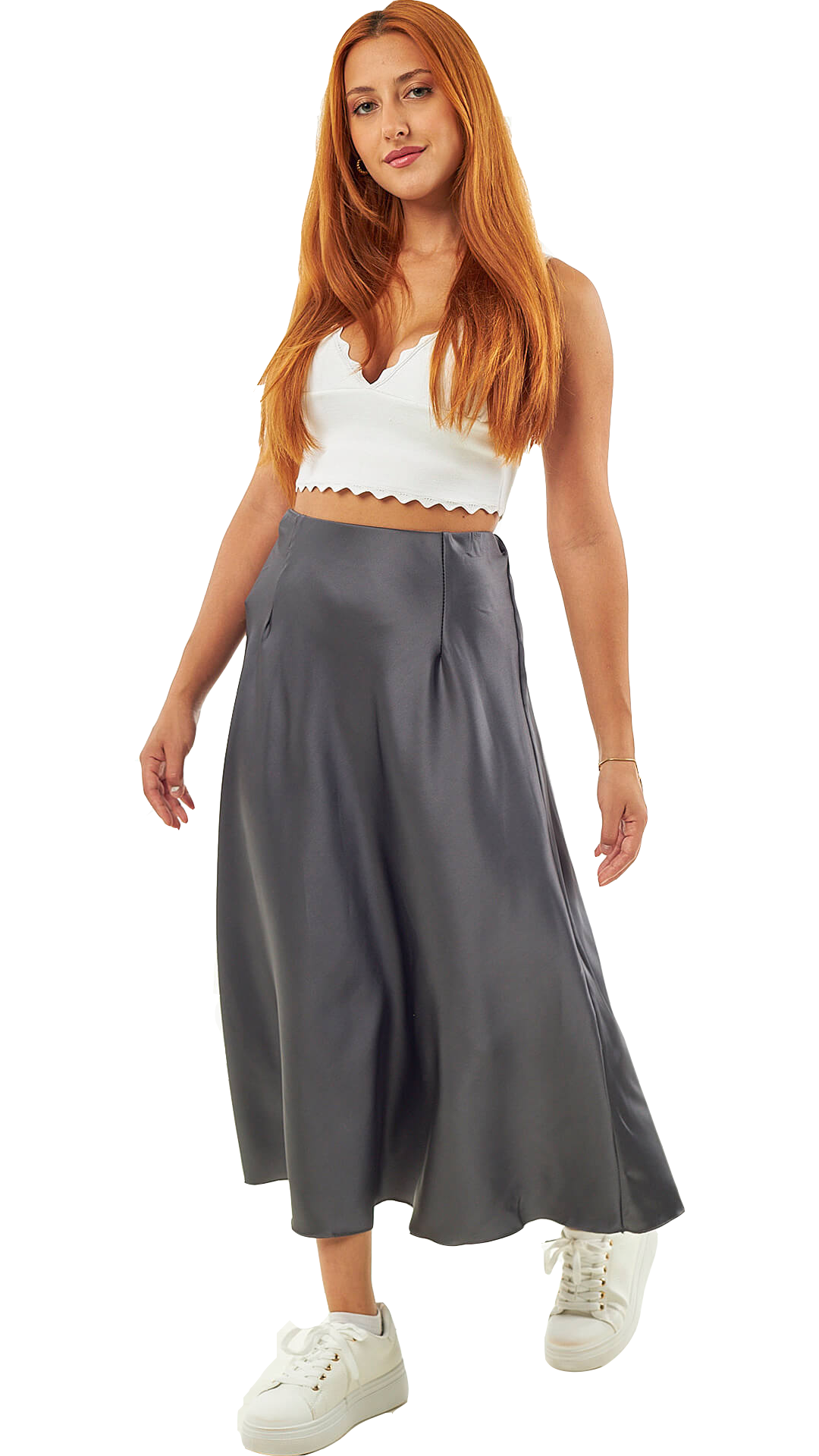 Sequoia Γυναικεία Φούστα 1166 Γκρι