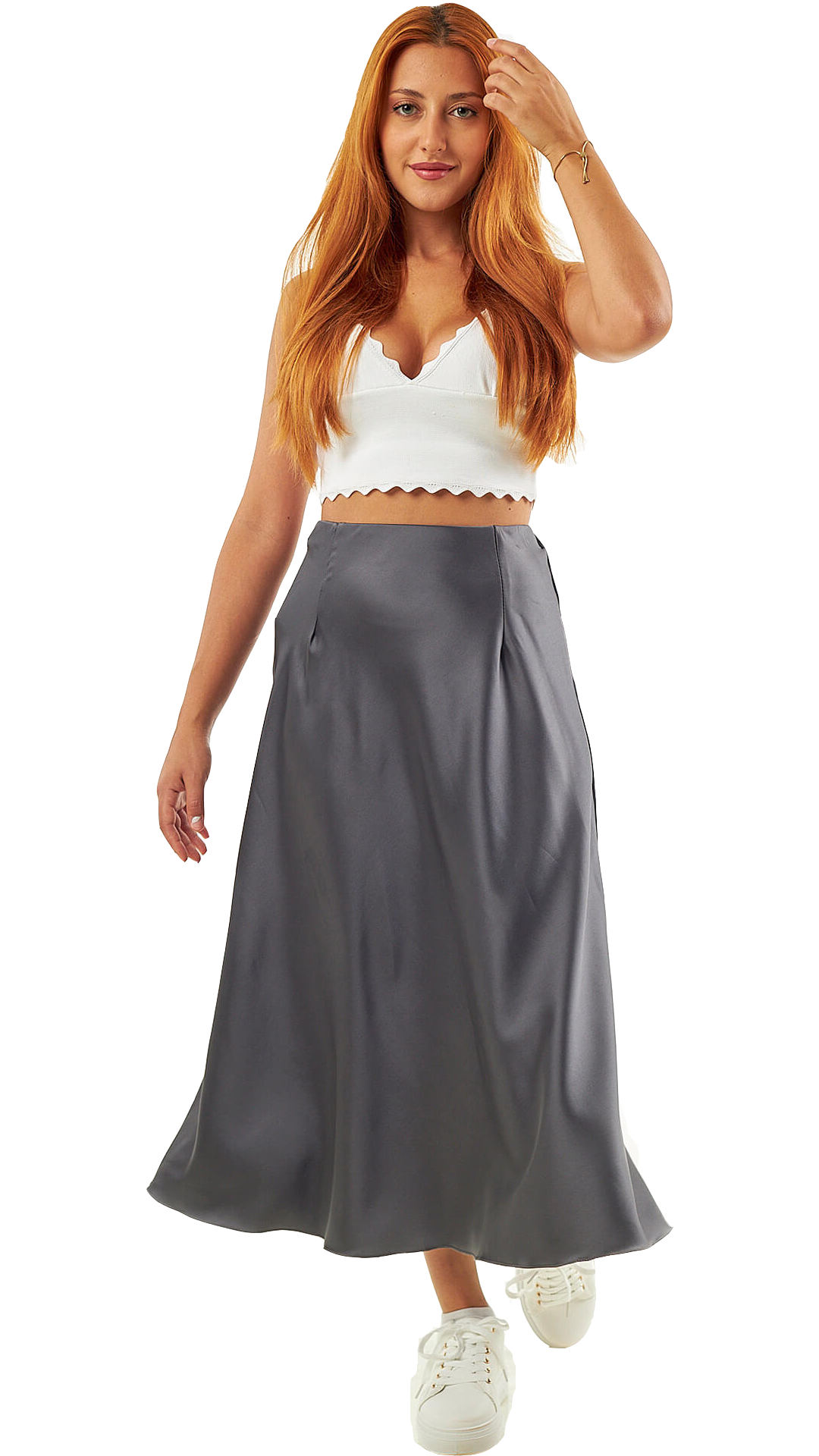 Sequoia Γυναικεία Φούστα 1166 Γκρι