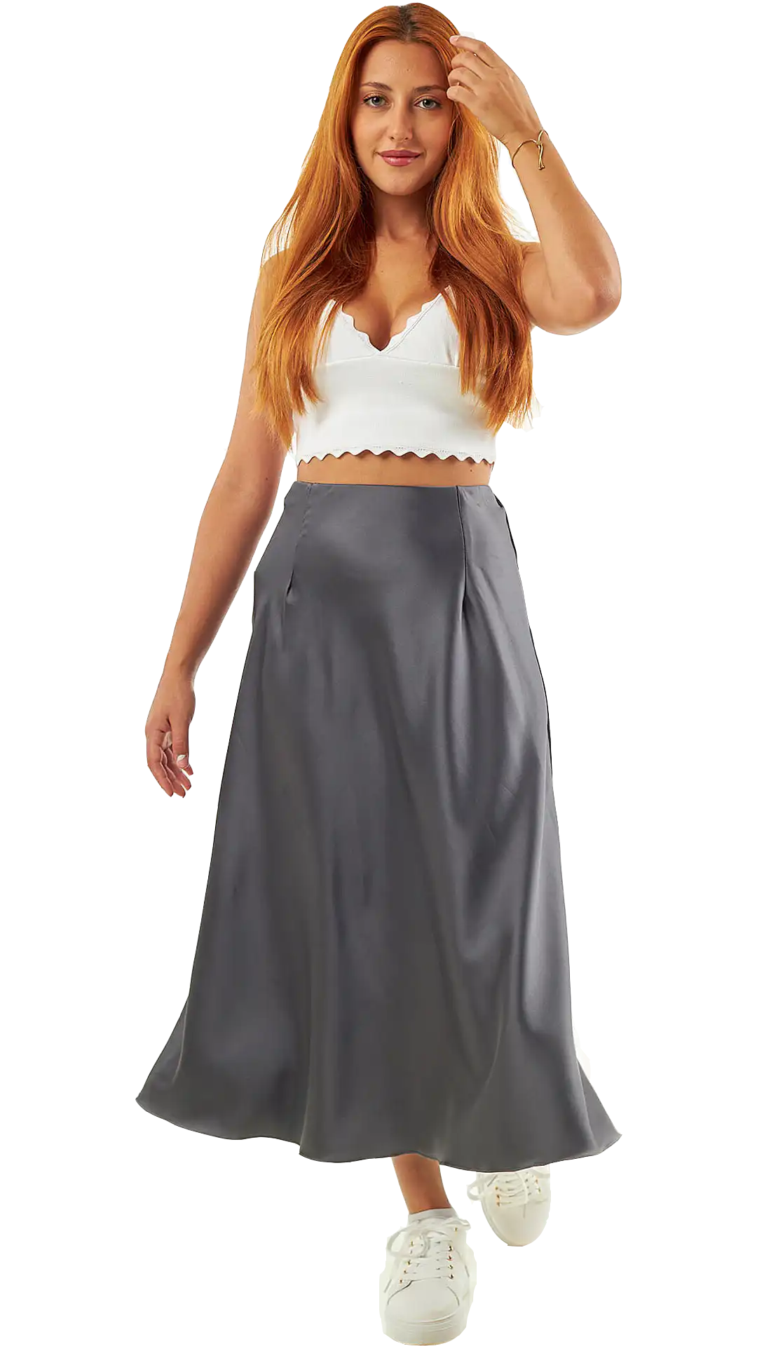 Sequoia Γυναικεία Φούστα 1166 Γκρι
