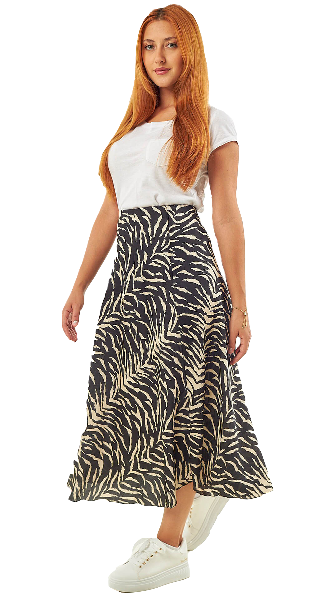 Sequoia Φούστα 1166 Μαύρο/Μπεζ “ΖΕΒΡΕ” Sequoia Φούστα 1166 Μαύρο/Μπεζ “ΖΕΒΡΕ”