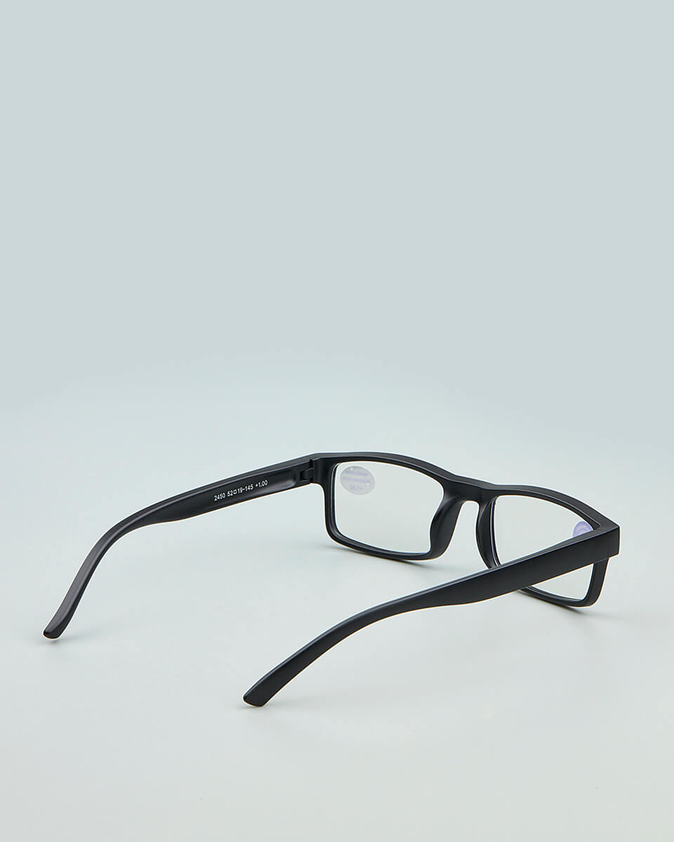 Γυαλιά Διαβάσματος Πρεσβυωπίας Blue Lens με Ασφαιρικούς Φακούς & Άθραυστο Σκελετό S2450 ΜΑΥΡΟ