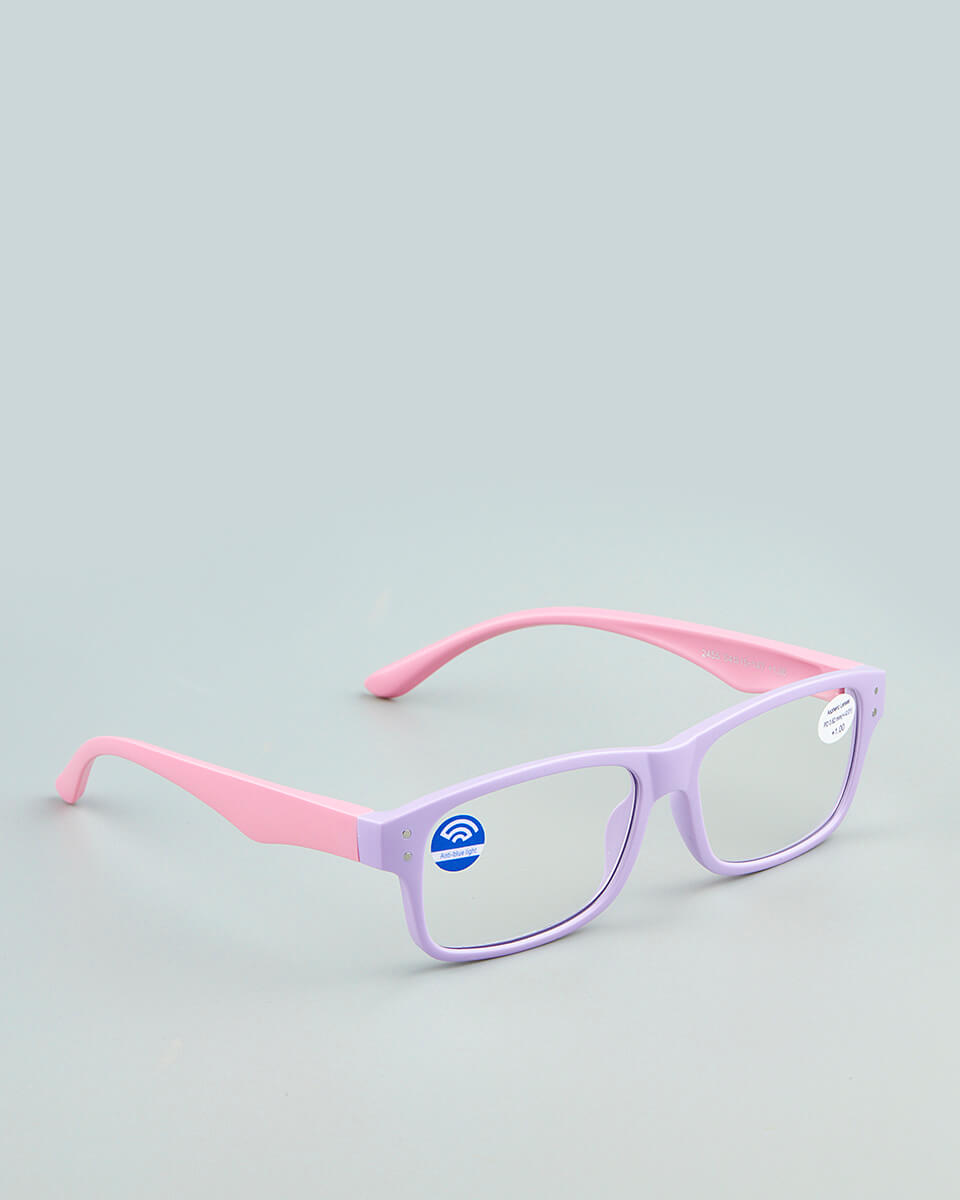 Γυαλιά Διαβάσματος Πρεσβυωπίας Blue Lens με Ασφαιρικούς Φακούς & Άθραυστο Σκελετό S2455 ΜΩΒ