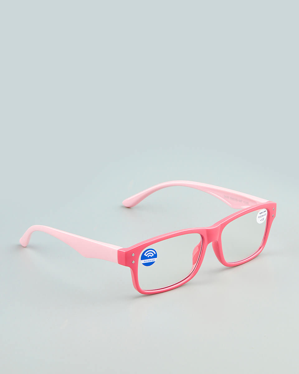 Γυαλιά Διαβάσματος Πρεσβυωπίας Blue Lens με Ασφαιρικούς Φακούς & Άθραυστο Σκελετό S2455 ΡΟΖ