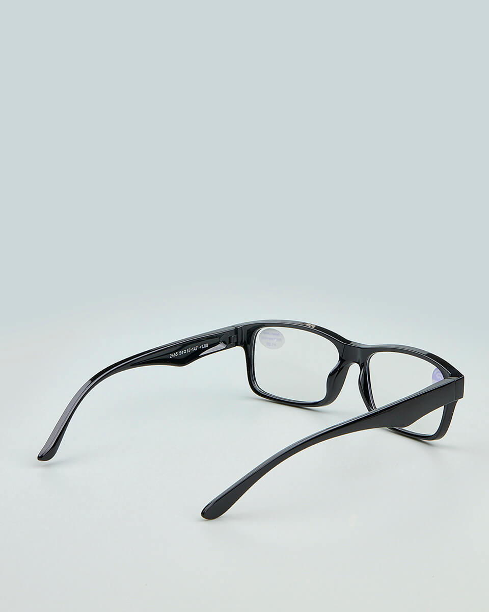 Γυαλιά Διαβάσματος Πρεσβυωπίας Blue Lens με Ασφαιρικούς Φακούς & Άθραυστο Σκελετό S2455 ΜΑΥΡΟ