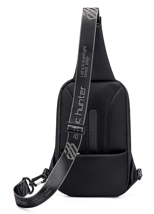 ARCTIC HUNTER τσάντα Crossbody XB00126, 5.4L, μαύρη