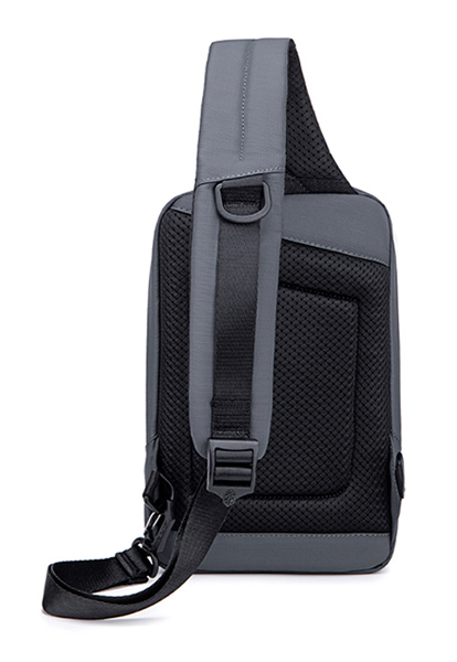 ARCTIC HUNTER τσάντα Crossbody XB00526 με θήκη tablet, 3L, γκρι