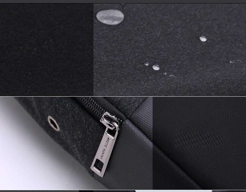 ARCTIC HUNTER τσάντα Crossbody XB0058, 5L, μαύρη