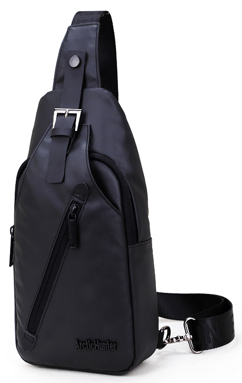 ARCTIC HUNTER τσάντα Crossbody XB13006-BK, μαύρη