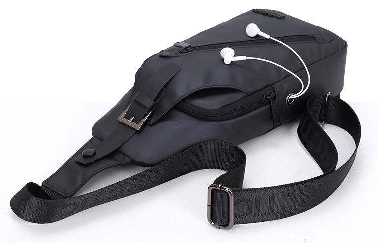 ARCTIC HUNTER τσάντα Crossbody XB13006-BK, μαύρη