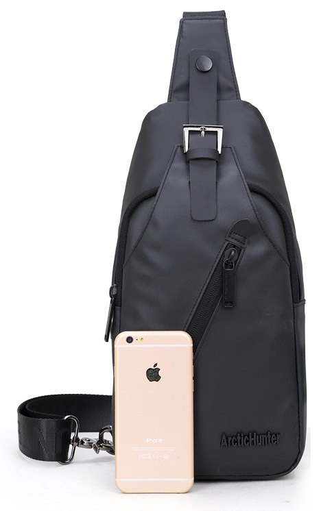 ARCTIC HUNTER τσάντα Crossbody XB13006-BK, μαύρη