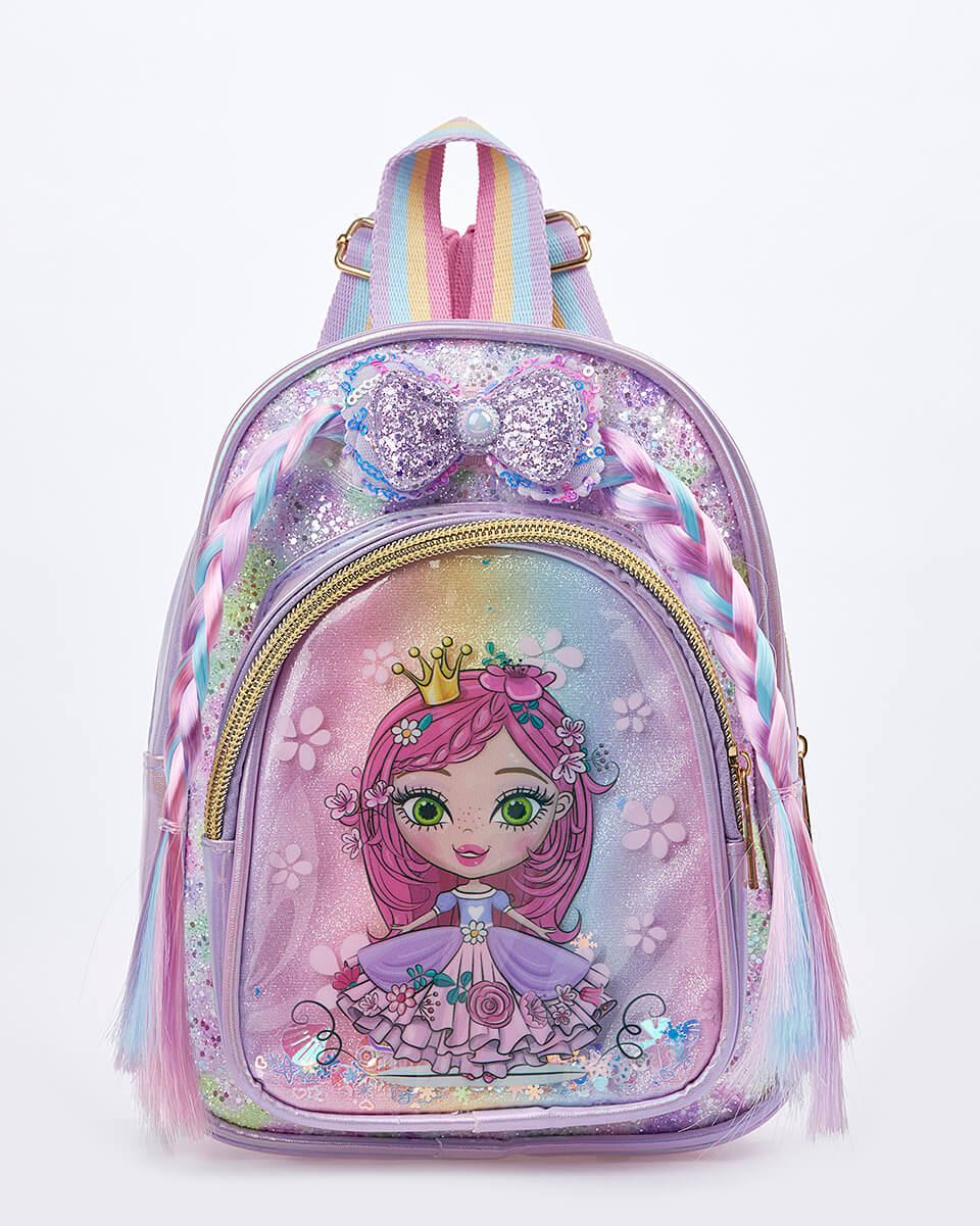 Παιδικό Σακίδιο Πλάτης  – Mermaid Edition XK-10006 LILAC