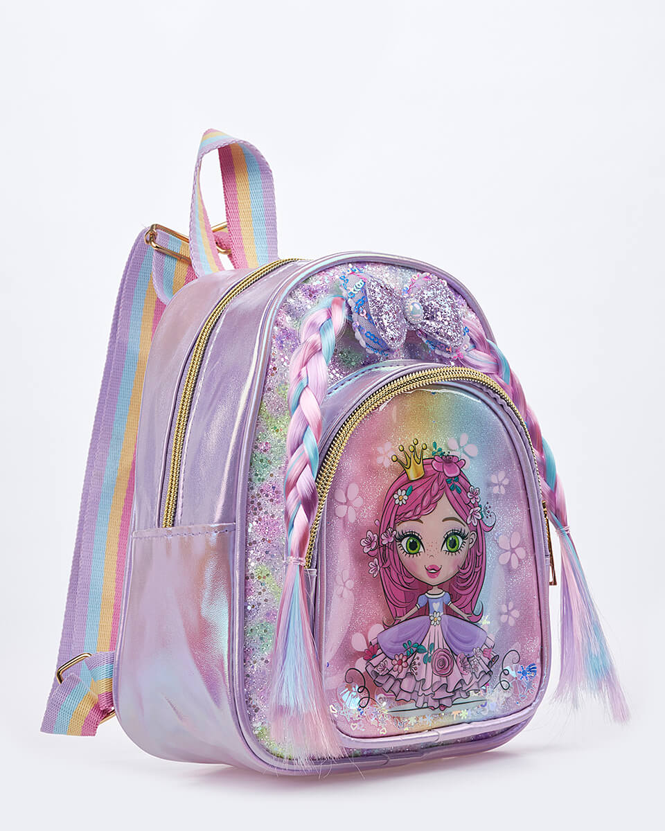 Παιδικό Σακίδιο Πλάτης  – Mermaid Edition XK-10006 LILAC