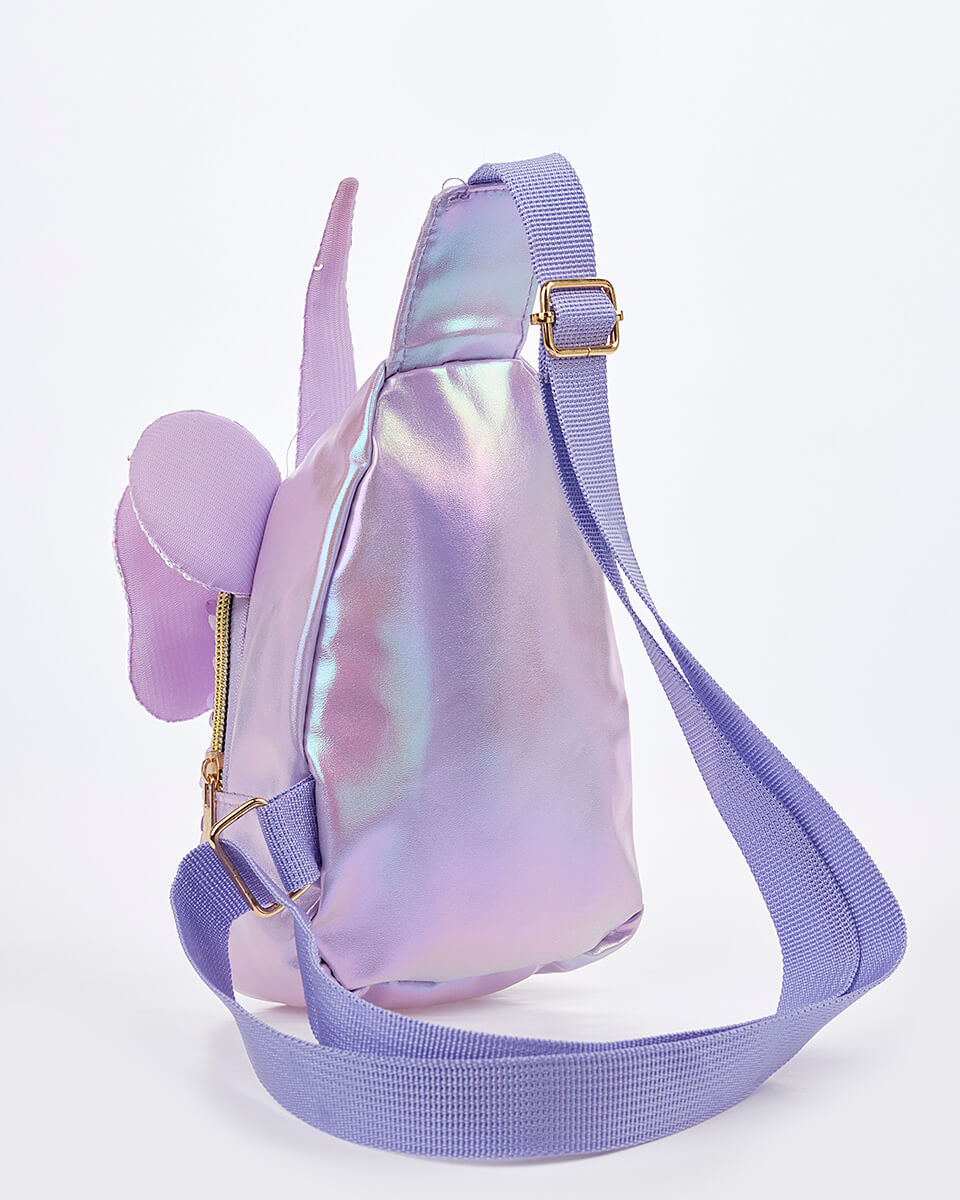 Παιδική Τσάντα Πλάτης – Ουράνιο Μονόκερος με Παγιέτες XK-10010 LILAC