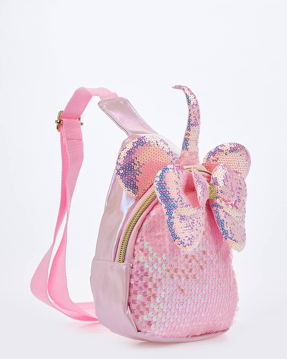 Παιδική Τσάντα Πλάτης – Ουράνιο Μονόκερος με Παγιέτες XK-10010 PINK