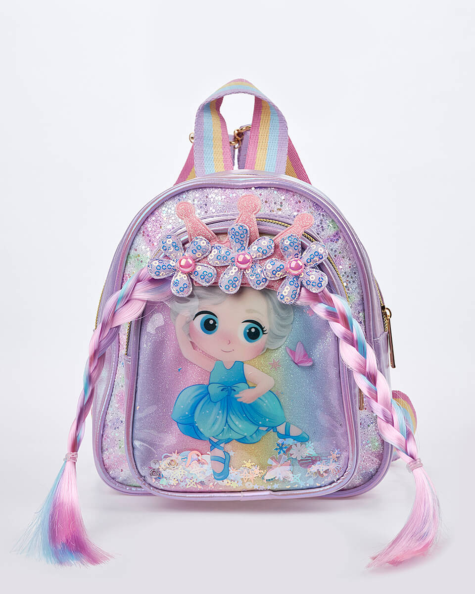 Παιδικό Σακίδιο Πλάτης Princess Wings   XK-9998 LILAC