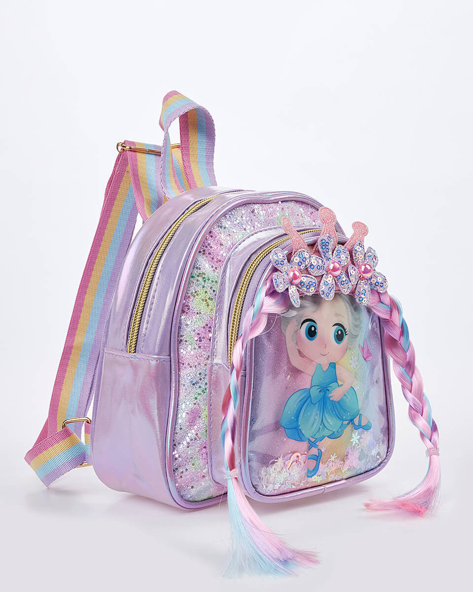 Παιδικό Σακίδιο Πλάτης Princess Wings   XK-9998 LILAC