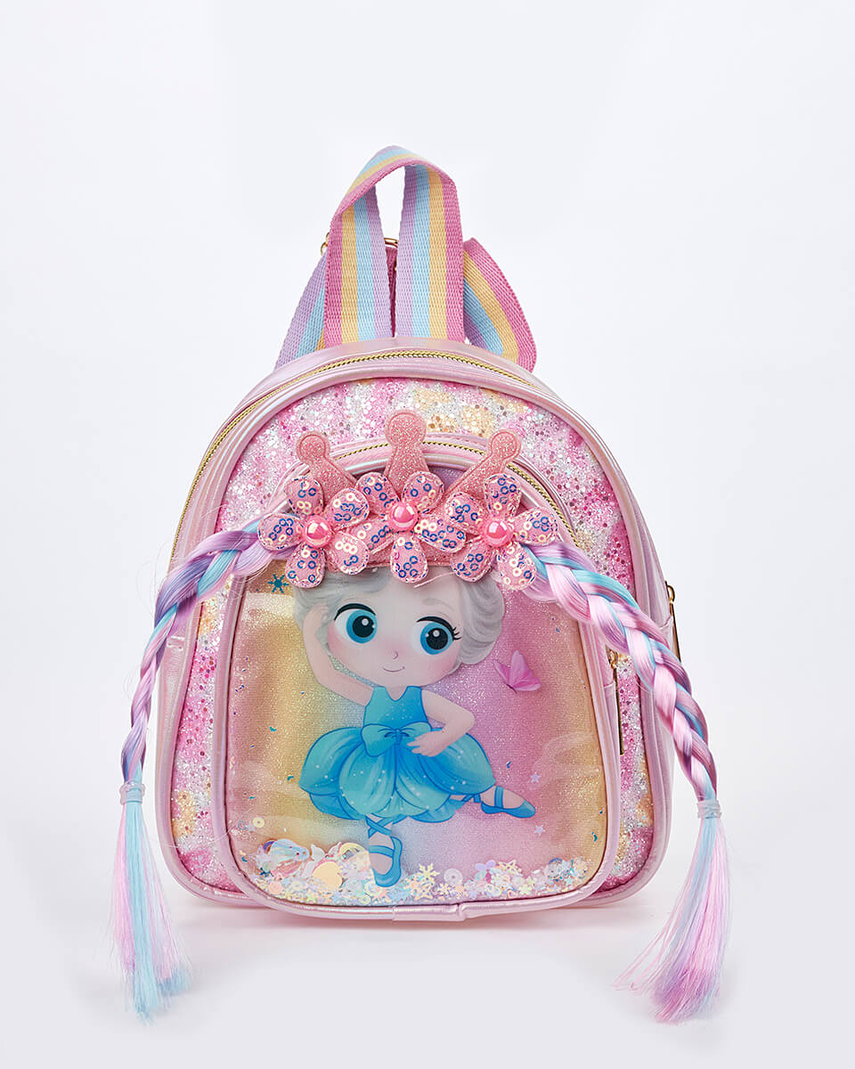 Παιδικό Σακίδιο Πλάτης Princess Wings   XK-9998 PINK