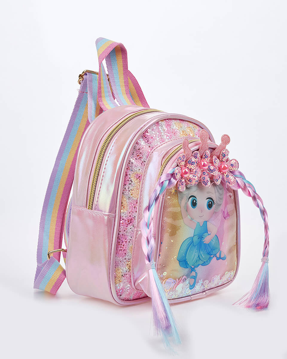 Παιδικό Σακίδιο Πλάτης Princess Wings   XK-9998 PINK