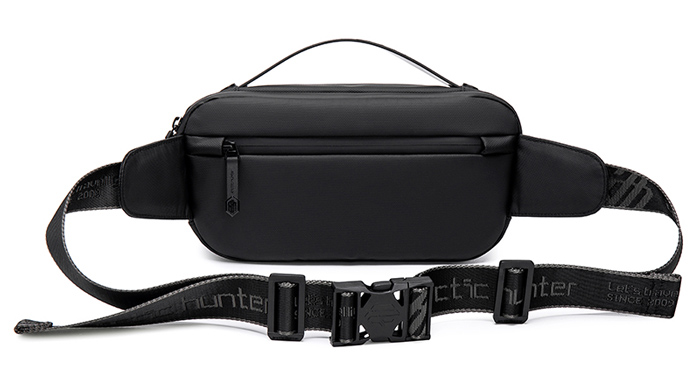 ARCTIC HUNTER τσάντα μέσης Y00020, 2L, μαύρη