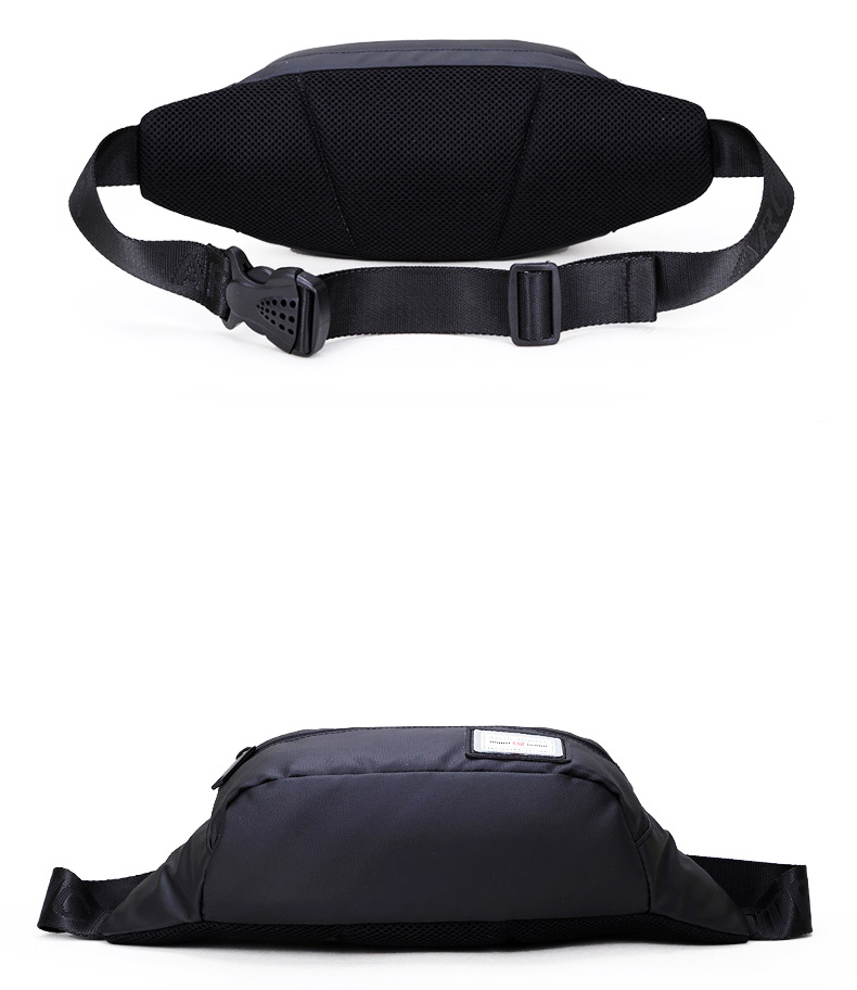 ARCTIC HUNTER τσάντα μέσης YB14001-BK, μαύρη