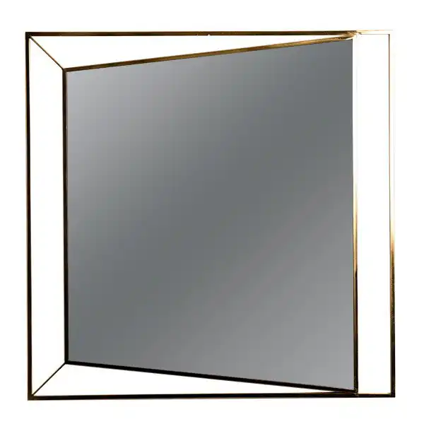 ΚΑΘΡΕΦΤΗΣ ΜΕΤΑΛΛΙΚΟΣ ΧΡΥΣΟΣ 90x2x90cm